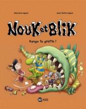 Nouk et Blik : Range ta grotte, de Jean-Pierre et Francisco Lopez aux éditions BD Kids